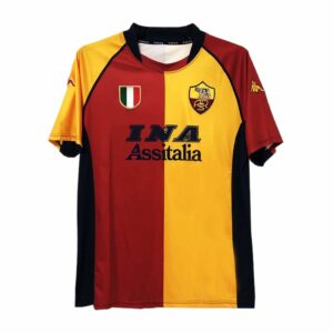 Maillot Domicile AS Roma 2000/01 | Fort Maillot