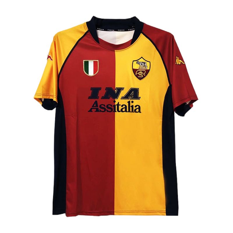 Maillot Domicile AS Roma 2000/01 | Fort Maillot 2
