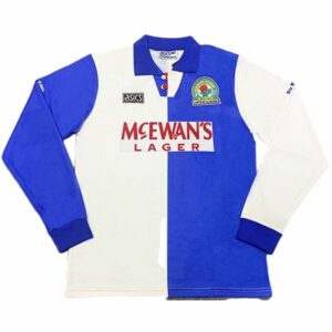 Maillot Domicile Blackburn Rovers 1994/95 Manches Longues