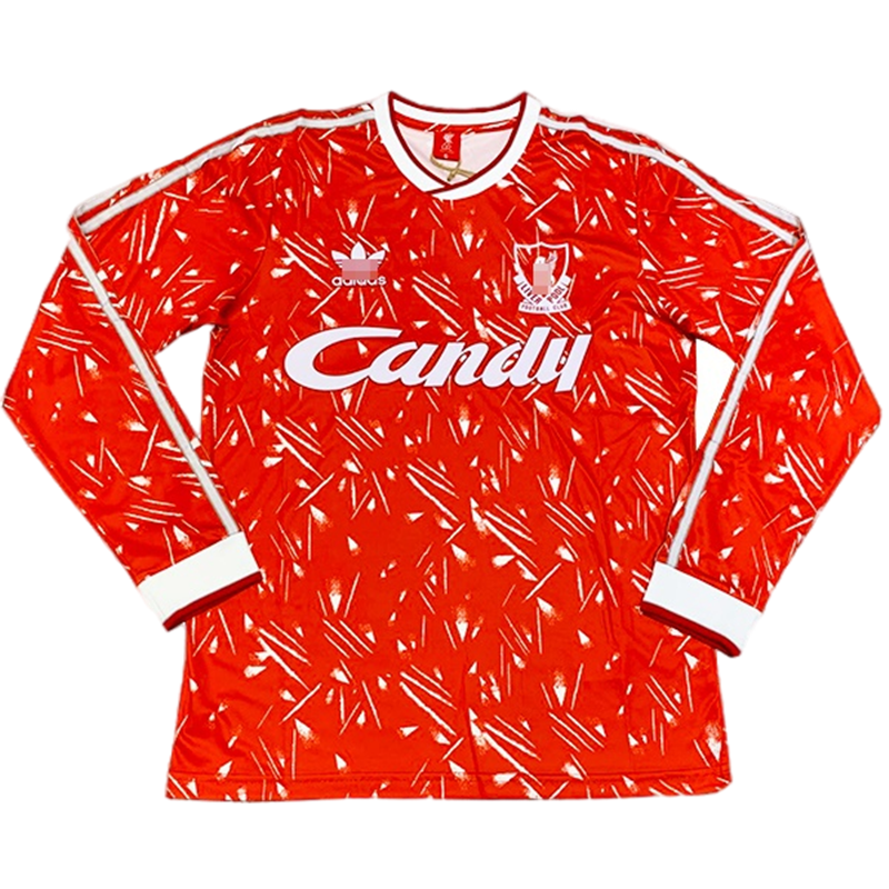 Maillot Domicile Liverpool 1989-91 Manches Longues | Fort Maillot 2