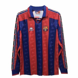 Maillot Domicile Barcelone 1996/97 Manches Longues | Fort Maillot