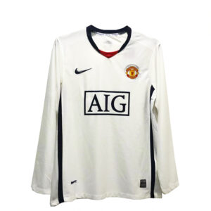 Maillot Extérieur Manchester United 2008/09 Manches Longues | Fort Maillot