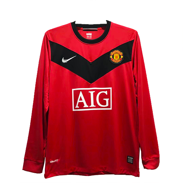 Maillot Domicile Manchester United 2010 Manches longues | Fort Maillot 2
