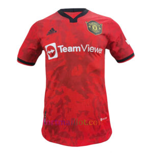 Maillot Manchester United 2022/23 Version Joueur Rayure Classique | Fort Maillot 4