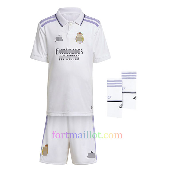 Maillot Domicile Kit Real Madrid 2022/23 Enfant | Fort Maillot 2