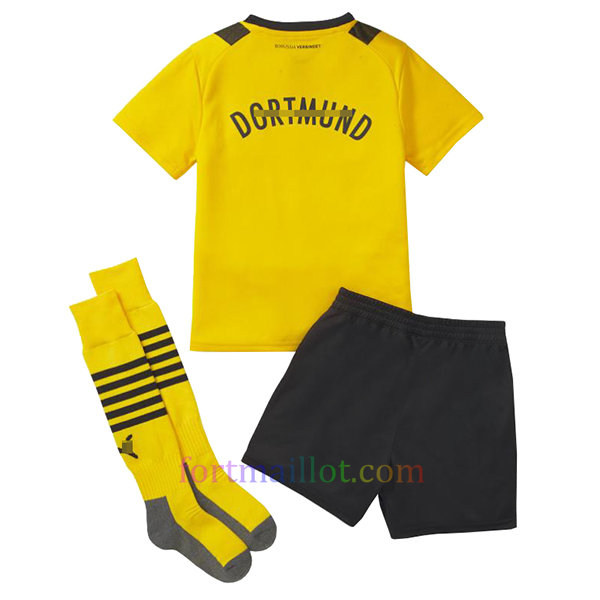 Maillot Domicile Kit Borussia Dortmund 2022/23 Enfant | Fort Maillot 3