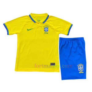 Maillot Domicile Kit Brésil 2022/23 Enfant