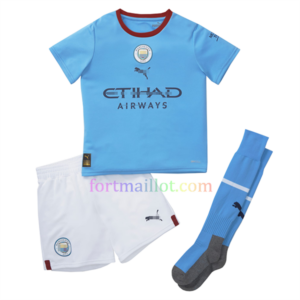 Maillot Domicile Kit Manchester City 2022/23 Enfant