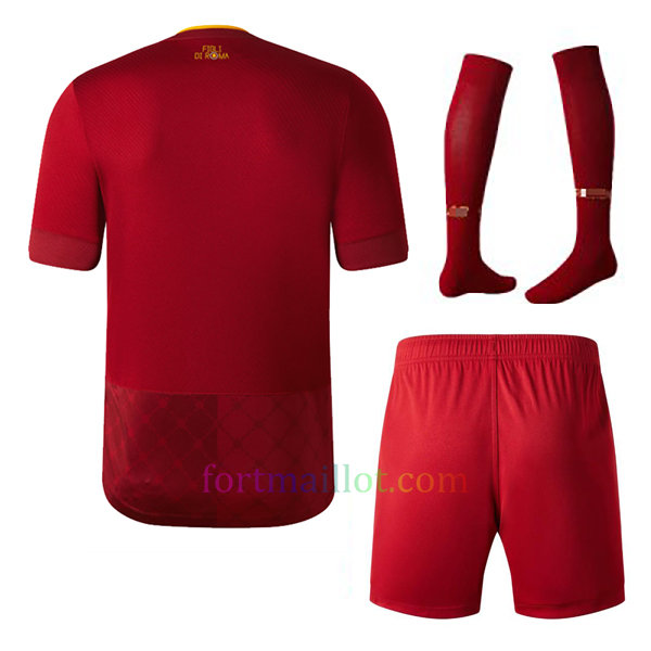 Maillot Domicile Kit AS Roma 2022/23 Enfant | Fort Maillot 3