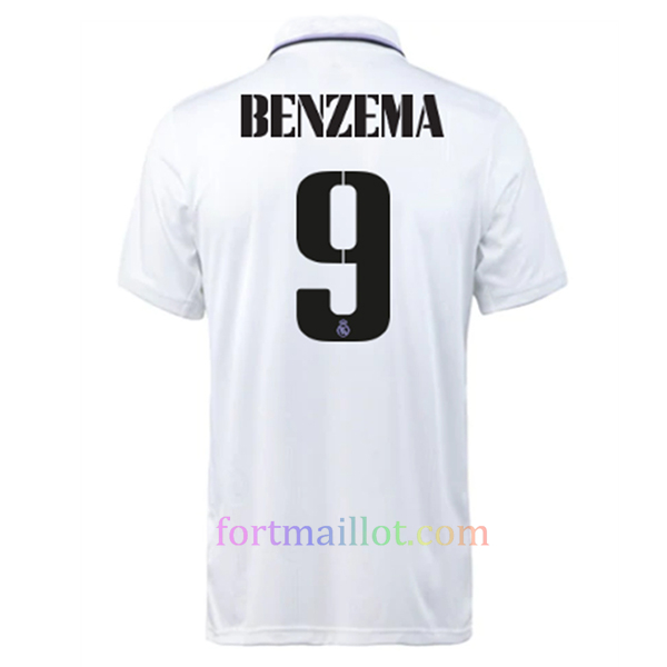 Maillot Domicile Real Madrid 2022/23 – Benzema 9 | Fort Maillot 2
