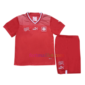 Maillot Domicile Kit Suisse 2022 Enfant | Fort Maillot