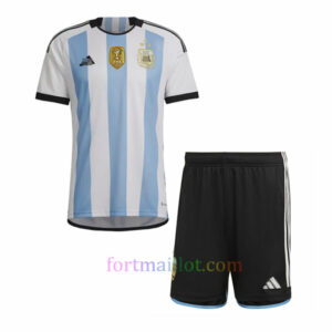 Maillot Domicile Argentine Kit 2022 Enfant