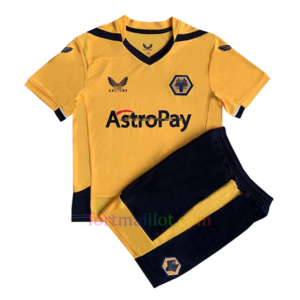 Maillot Domicile Wolverhampton Wanderers Kit 2022/23 Enfant