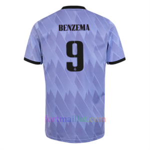 Maillot Extérieur Real Madrid 2022/23 – Benzema 9 | Fort Maillot