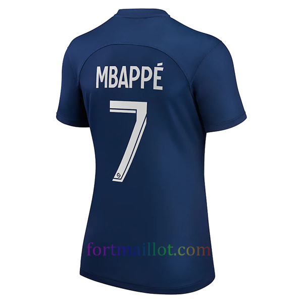 Maillot Domicile Psg 2022/23 Femme – Mbappé 7 | Fort Maillot 2