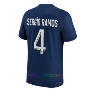 Maillot Domicile PSG 2022/23 Version Joueur – Sergio Ramos 4 | Fort Maillot