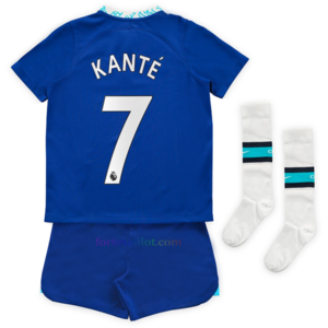 Maillot Domicile Kit Chelsea 2022/23 Enfant – N’Golo Kanté 7 Premier League | Fort Maillot