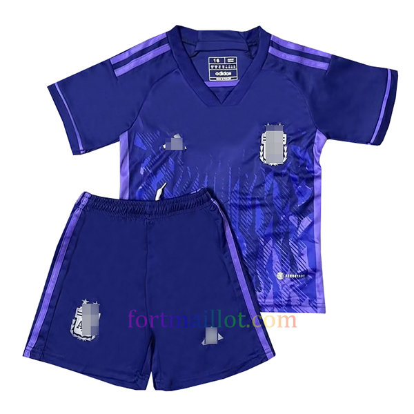 Maillot Extérieur Argentine Kit 2022 Enfant | Fort Maillot 2
