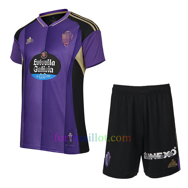 Maillot Extérieur Kit Real Valladolid 2022/23 Enfant | Fort Maillot 2