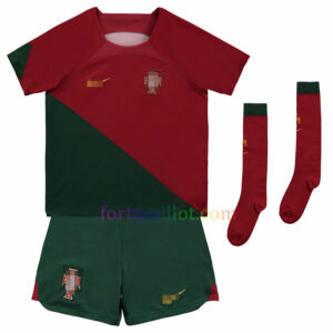 Maillot Domicile Portugal Kit 2022 Enfant