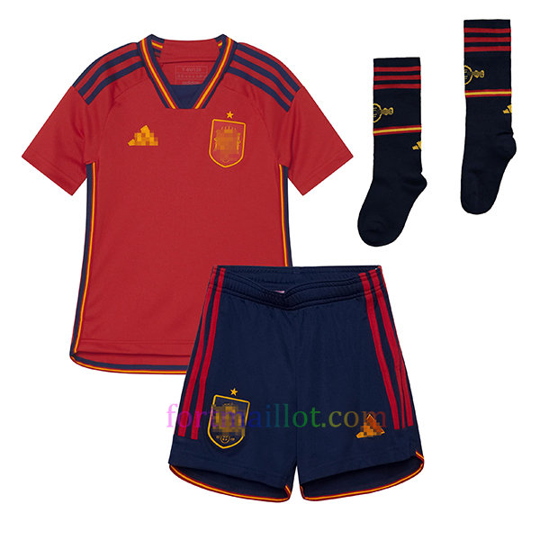 Maillot Domicile Kit Espagne 2022 Enfant | Fort Maillot 2