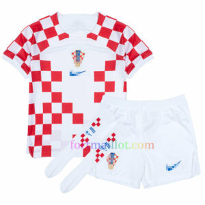 Maillot Domicile Croatie Kit 2022 Enfant