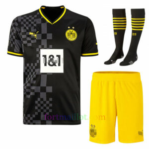 Maillot Extérieur Kit Borussia Dortmund 2022/23 Enfant | Fort Maillot