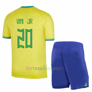 Maillot Domicile Kit Brésil 2022 Enfant – VINI JR 20 | Fort Maillot