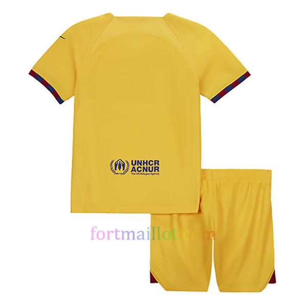 Pré-commande:Maillot Quatrième Kit Barça 2022/23 Enfant | Fort Maillot 3