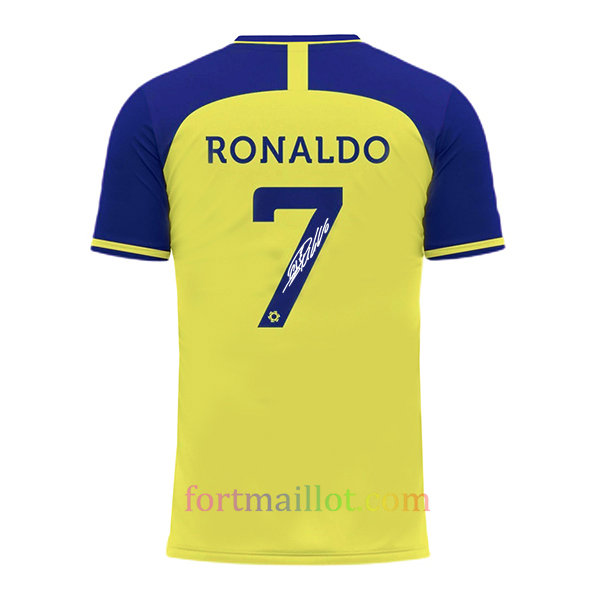 Maillot Domicile Al Nassr FC 2022/23- Signature Ronaldo 7 | Fort Maillot 2