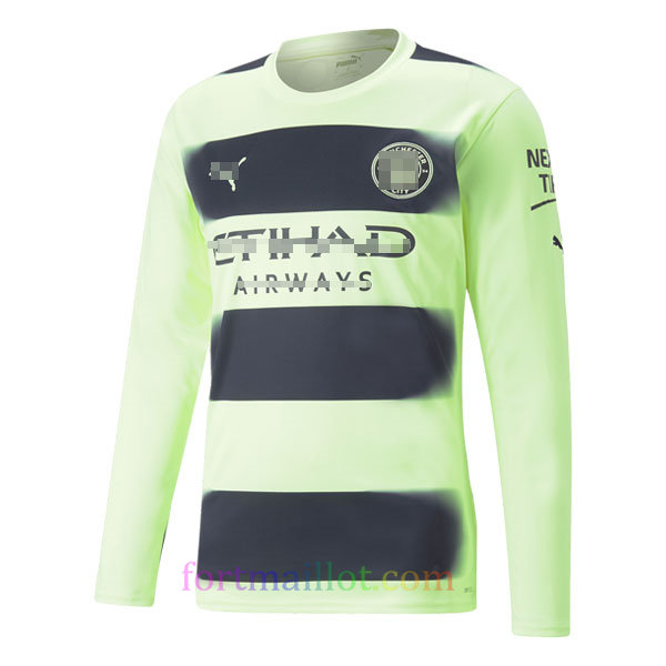Maillot Third Manchester City 2022 Manches Longues- Haaland 9 | Fort Maillot 3