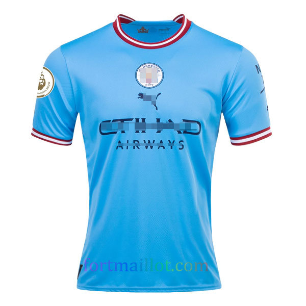 Maillot Domicile Manchester City 2022/23 Femme-Haaland 9 | Fort Maillot 3