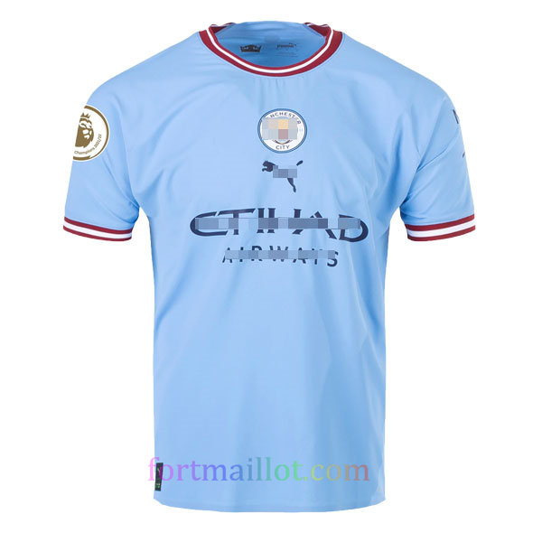 Maillot Domicile Kit Manchester City 2022/23 Enfant- Haaland 9 | Fort Maillot 3