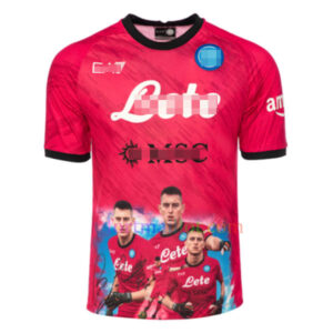 Maillot Domicile SSC Napoli Kit Face Game 2022/23 Enfant