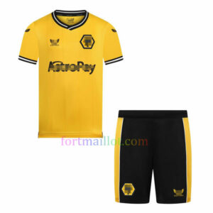 Maillot Domicile Wolverhampton Wanderers Kit 2023/24 Enfant