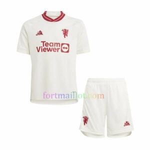 Maillot Third Manchester United Kit 2023/24 Enfant