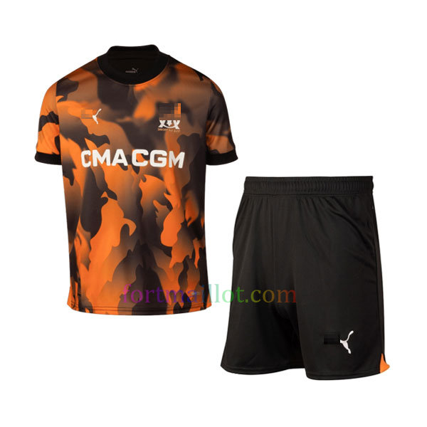 Maillot Third enfant OM 2023/24 - Ligue 1 - Equipes - Enfants