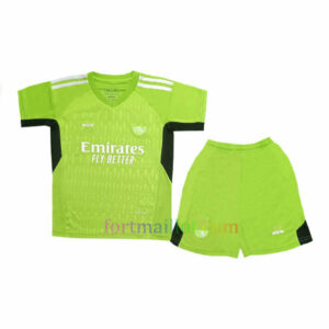 Maillot Gardien de but Real Madrid Kit 2023/24 Vert Enfant | Fort Maillot