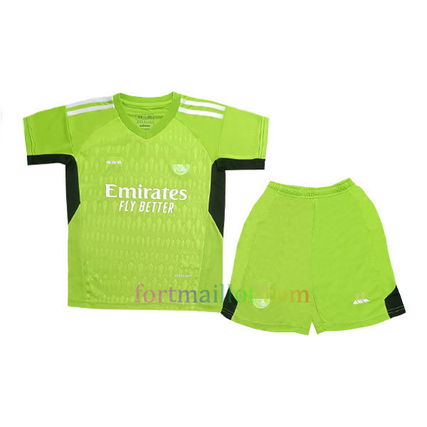 Maillot Gardien de but Real Madrid Kit 2023/24 Vert Enfant | Fort Maillot 2