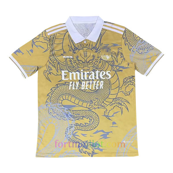 Maillot Real Madrid 2023 24 Dragon Edition Speciale Or Fort Maillot