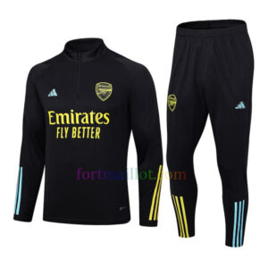 Haut d'entraînement Arsenal Kit 2023/24 Enfant Noir