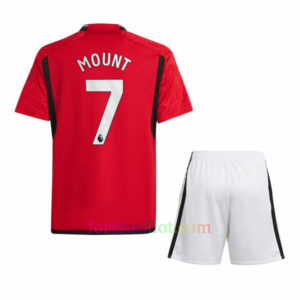 Maillot Domicile Manchester United Kit 2023/24 Enfant MOUNT 7