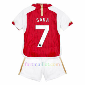 Maillot Domicile Arsenal Kit 2023/24 Enfant SAKA 7