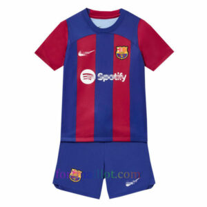 Maillot Domicile Barça Kit 2023/24 Enfant