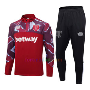 Haut d'entraînement West Ham United Kit 2023/24 Rouge