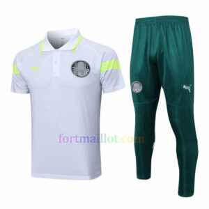 Polo SE Palmeiras Kit 2023/24 Gris+Vert