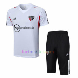 Shirt et Pantacourt São Paulo Kit 2023 Blanc
