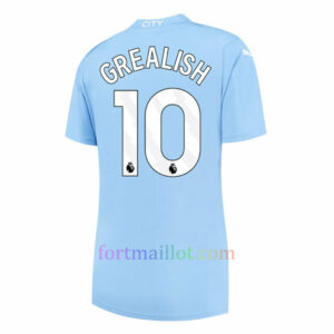 Maillot Domicile Manchester City 2023/24 Femme  GREALISH #10 - Premier League