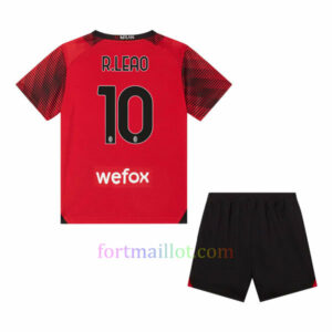 Maillot Domicile Kit AC Milan 2023/24 THEO #19 Enfant