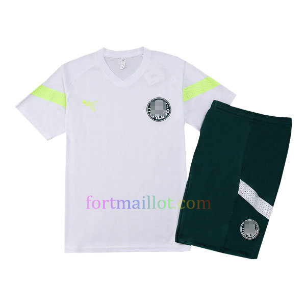 T-shirt et Short Kit SE Palmeiras 2023/24 Blanc